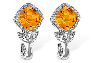 A193-25682: EARR 1.58 CITRINE 1.60 TGW