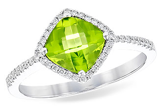 A194-09273: LDS RG 1.58 PERIDOT 1.74 TGW (7MM PER)