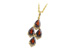 A197-72964: NECK 2.86 GARNET 2.95 TGW