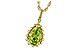 A198-67528: NECKLACE 1.30 CT PERIDOT