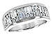 A198-72028: LDS WED RG .74 BAG 1.00 TW