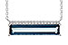A199-60228: NECK 2.70 LONDON BLUE TOPAZ 2.80 TW