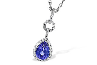 A199-61091: NECK .95 TANZANITE 1.14 TGW