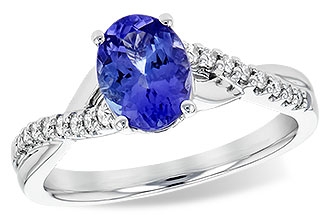 A199-61164: LDS RG 1.20 TANZANITE 1.35 TGW