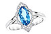 A282-33891: LDS RG 1.26 BLUE TOPAZ 1.37 TGW
