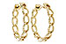 A284-10228: GOLD EARRINGS (18MM)