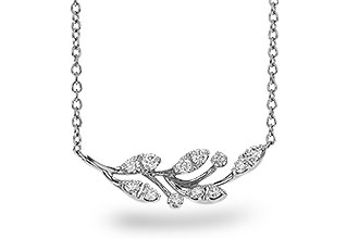 A284-12000: NECKLACE .32 TW (18")
