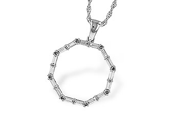 A284-14746: NECKLACE .35 TW BAG DIAS