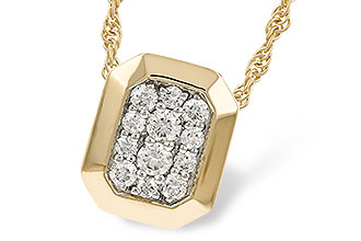 A284-15646: NECKLACE .25 TW