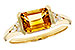 A284-15664: LDS RG 1.46 CITRINE 1.55 TGW (8x6MM CIT)