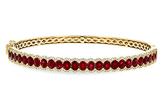 A284-16546: BANGLE 5.04 TW RUBY 5.60 TGW