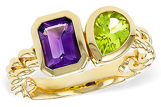 A284-17464: LDS RG 1.28 TW SEMI-PRECIOUS (AMY,PER)