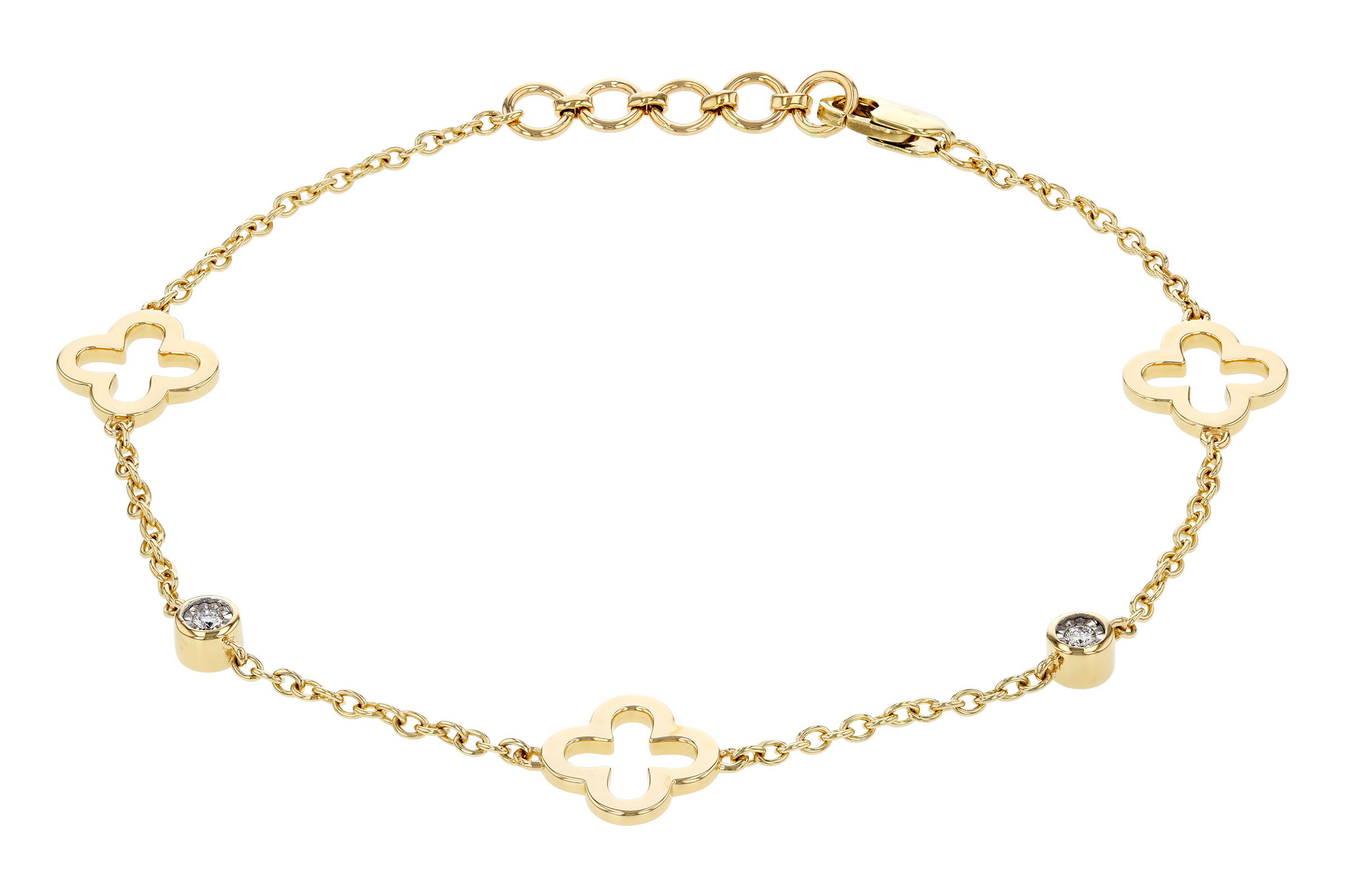 A285-01137: BRACELET .06 TW (7.25")