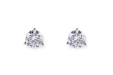 B193-24746: EARRINGS .50 TW