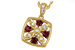 B196-87537: NECK .37 RUBY .45 TGW
