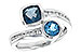 B198-72073: LDS RG 1.55 TW BLUE TOPAZ 1.70 TGW