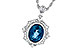 B199-62009: NECK 3.00 LONDON BLUE TOPAZ 3.16 TGW