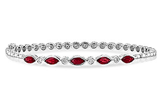 B199-62046: BANGLE 1.50 RUBY 1.63 TGW