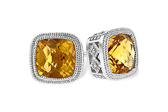 B282-27537: EARR 1.70 TW CITRINE