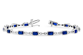 B282-30264: BRACELET 4.00 SAPP 4.32 TGW