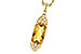 B282-34746: NECK 1.60 CITRINE 1.70 TGW