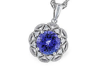 B283-21173: NECK 1.42 TANZANITE 1.50 TGW (7MM TANZ)