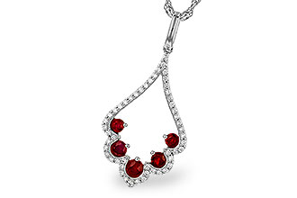 B283-26591: NECK .34 RUBY .53 TGW