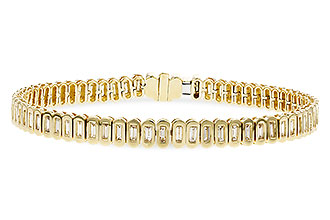 B284-09337: BRACELET 1.70 TW BAGUETTE (7")