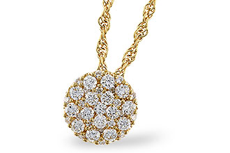 B284-12000: NECKLACE .25 TW