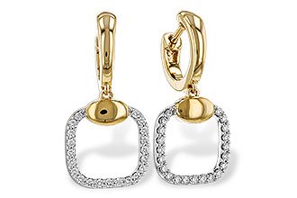 B284-14737: EARRINGS .30 TW