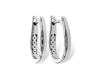 B284-14791: GOLD EARRINGS (15MM)
