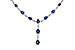 B284-17500: NECKLACE 4.82 TW SAPPHIRE 7.02 TGW (17")