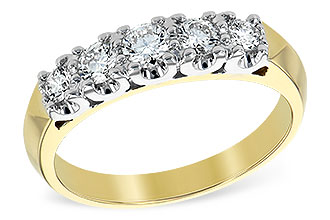 C102-32918: LDS DIA WED RG .50 TW