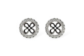 C196-85655: EARRING JACKETS .30 TW (FOR 1.50-2.00 CT TW STUDS)