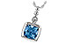 C198-68400: NECK 1.45 BLUE TOPAZ 1.49 TGW