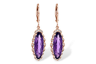 C199-62000: EARR 4.75 AMETHYST 4.90 TGW