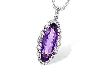 C199-62009: NECK 3.60 AMETHYST 3.74 TGW