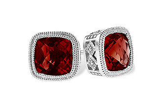 C282-27537: EARR 2.50 TW GARNET