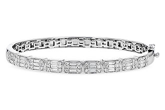 C282-30237: BANGLE 1.25 TW BAGUETTES