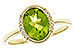 C283-22064: LDS RG 1.72 TW PERIDOT 1.75 TGW (9x7 PER)