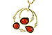 C284-09282: NECKLACE 2.88 GARNET 2.94 TGW