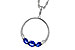 C284-11109: NECKLACE .81 SAPP .91 TGW