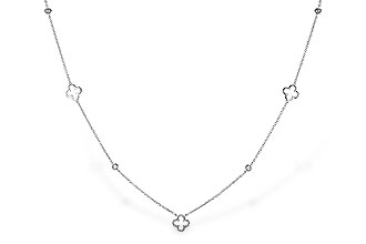 C284-11137: NECKLACE .20 TW (18")