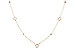 C284-11137: NECKLACE .20 TW (18")