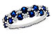 C284-12909: LDS WED RG 1.28 SAPPHIRE 1.47 TGW