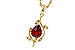 C284-15655: NECKLACE 1.34 GARNET 1.39 TGW (8X6MM GAR)