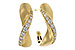 C284-15691: EARRINGS .40 TW