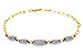 C284-16546: BRACELET .75 TW (7")