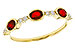 C284-17455: LDS WED RG .66 TW RUBY .78 TGW