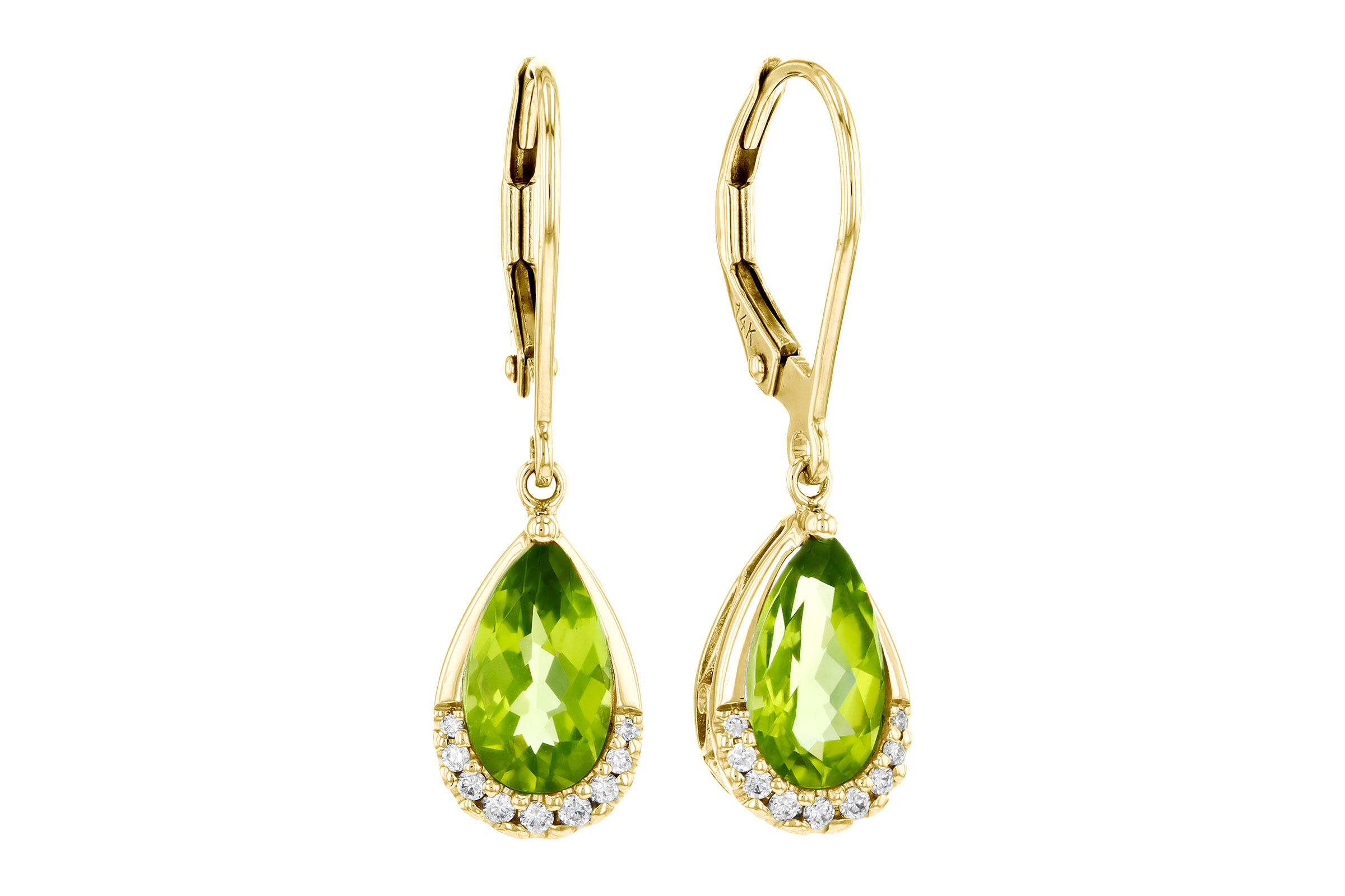 C285-02009: EARR 1.85 PERIDOT 1.94 TGW (9x5MM PS)
